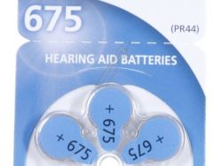 PR675 PR-675(44)/ 6LB ZINK-LUFT HÖRGERÄTEBATTERIEN 1,4V,  605MAH 6ER BLISTER