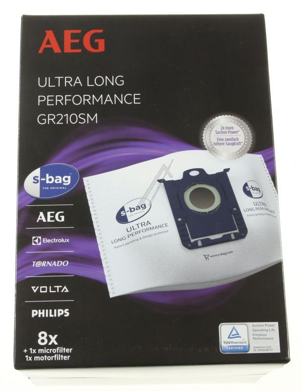 GR210SM 9001688366 8 S-BAGS ULTRA LONG PERFORMAN    JE 1 MICRO- UND MOTORFILTER,