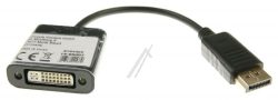 ADAPTER DISPLAYPORT 1.1 STECKER > DVI BUCHSE PASSIV SCHWARZ