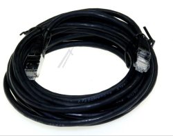 PATCHKABEL CAT6, RJ45, S/ FTP (PIMF),  SCHWARZ,  5M,  LSOH