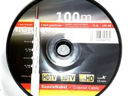 KOAXIAL KABEL,  5-FACH GESCHIRMT,  KLASSE A  ,  123 DB,  BRANDSCHUTZKLASSE ECA