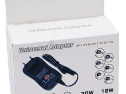 30WATT PSE50245EU STECKER-SCHALTNETZTEIL 3V-12V,  MAX. 2100MA