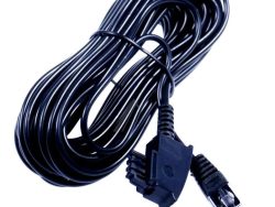 TAE-F-STECKER AUF RJ STECKER (8P2C) SCHWARZ,  10M