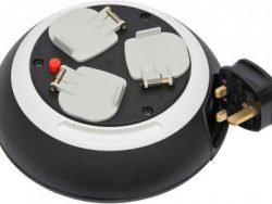 COMFORT LINE 1109123 KABELBOX CL-S 3-FACH SCHWARZ/ WEISS 3M 05VV-F 3G1,25 GB