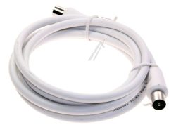 KOAX-ANSCHLUSSKABEL KOAX-STECKER & KOAX-BUCHSE 1,5M CLASS:A