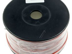 2X0,75MM² LAUTSPRECHERKABEL ROT/ SCHWARZ,  CCA (KUPFER/ ALUMINIUM),  100M