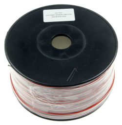 2X0,75MM² LAUTSPRECHERKABEL ROT/ SCHWARZ,  CCA (KUPFER/ ALUMINIUM),  100M