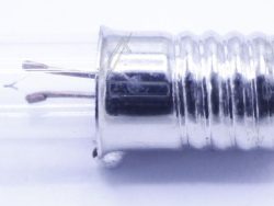 6,0V-0,05A-0,3W E5,5-SKALENLÄMPCHEN,  4,7X15MM