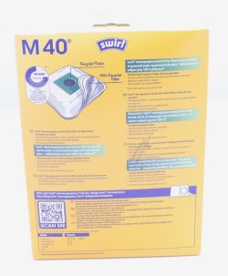 M40 /  99753 6778492 STAUBSAUGERBEUTEL MP AIRSPACE GREEN LINE,  4 STÜCK
