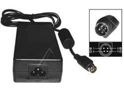 NTLCD24V120W4PN PSE50028 EU TISCHNETZTEIL 4PIN 24V-5,00A FÜR LCD TV/ MONITOR