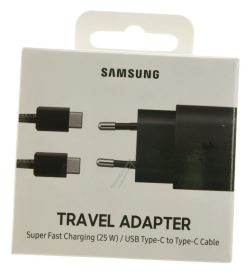 EP-TA800XBEGWW BRZI PUNJAČ SAMSUNG EP-TA800 USB-C,  CRNI