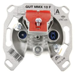 GUT MMX 10 F 00541411 BK-MODEM-ENDDOSE,  5 - 1218 MHZ,  TV- & MODEM-ANSCHLUSSDÄMPFUN
