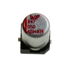 0,47UF-50V 865230640004 SMD-ELKO WE 105° 4X5,5MM