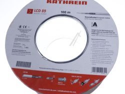 LCD 89 21510004 KOAXIALKABEL 5 MM PVC WEISS 100M RING