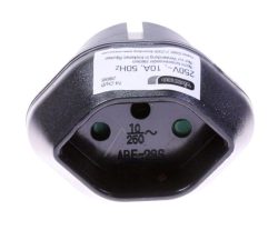 TA CH/ D 28695 PUTNI ADAPTER CRNI, CH KONEKTOR-ŠUKO ST.