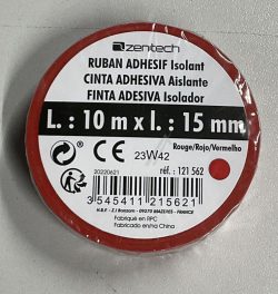 121562 IZOLACIONA TRAKA 15MM X 10 M CRVENA