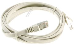 PATCHKABEL CAT7, RJ45, U/ FTP,  GRAU,  2M,  SLIM