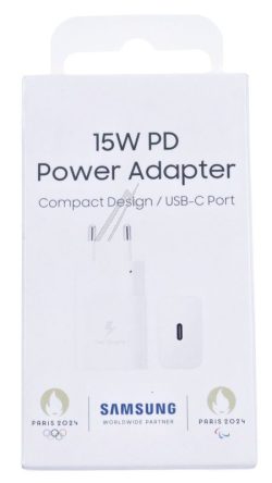 EP-T1510NWEGEU PUTNI ADAPTER / PUNJAČ/  SAMSUNG POWER EP-T1510 15W BEZ KABLA,  BELA