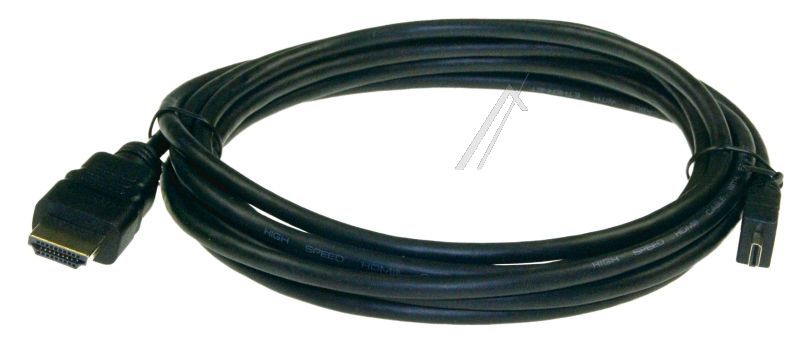 HDMI-A-STECKER/ HDMI-D-STECKER 3,0M SCHWARZ HSWE