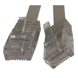 PATCHKABEL CAT6, RJ45, U/ UTP,  GRAU,  5M,  SLIM