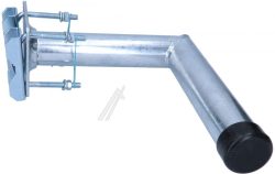 38025 MASTAUSLEGER-STAHL L-FORM 25CM ROHR Ø48MM
