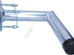 38025 MASTAUSLEGER-STAHL L-FORM 25CM ROHR Ø48MM
