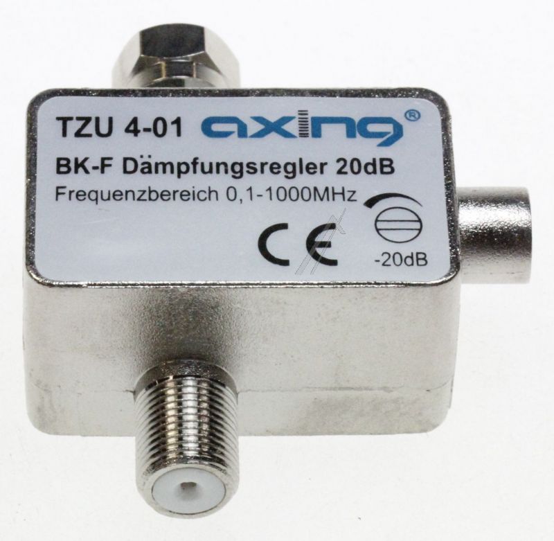 TZU 4-01 TZU00401 BK-DÄMPFUNGSREGLER 0-20 DB F-ANSCHLÜSSE