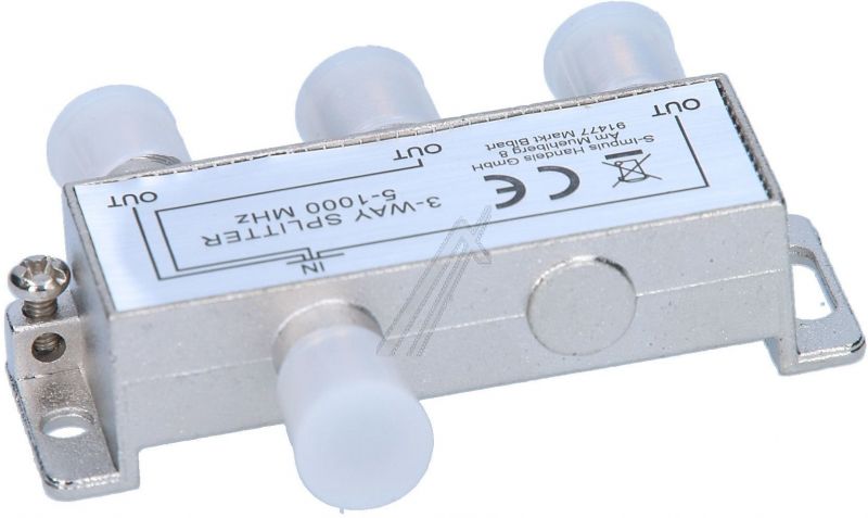 3-FACH VERTEILER 5-1000MHZ,  85DB-DIGITAL