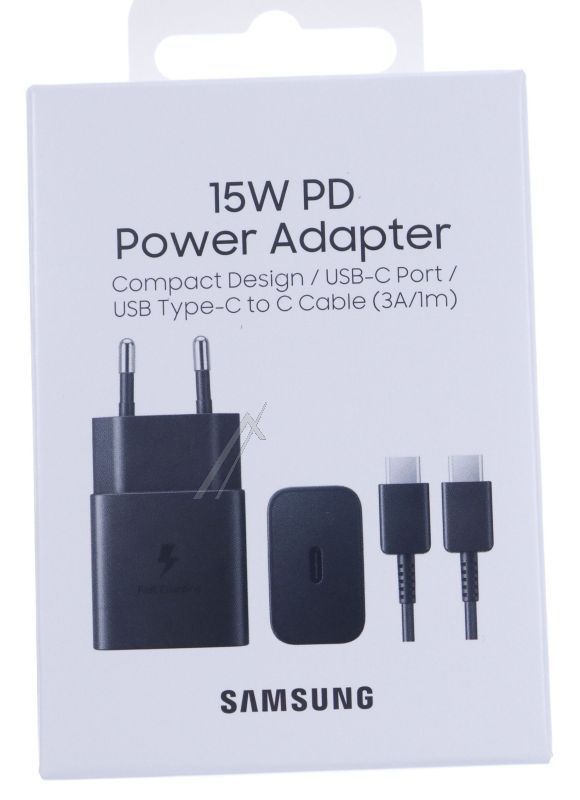 EP-T1510XBEGEU SAMSUNG POWER FAST CHARGER EP-T1510 15W,  BLACK