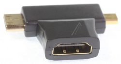 65446 ADAPTER HDMI-A BUCHSE > HDMI-C    HDMI-D STECKER