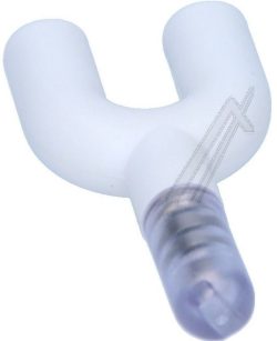 HEADSET ADAPTER 3,5MM 4PIN KLINKENSTECKER /  2X 3,5MM 3PIN KLINKENBU.,  WEISS