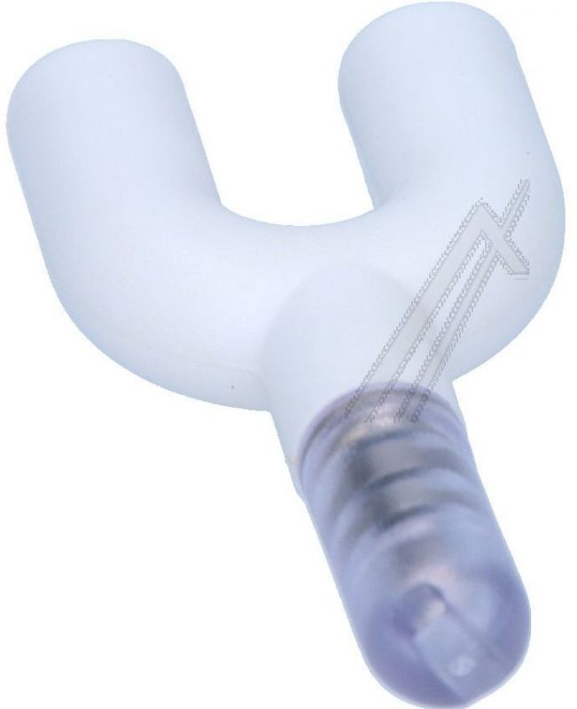 HEADSET ADAPTER 3,5MM 4PIN KLINKENSTECKER /  2X 3,5MM 3PIN KLINKENBU.,  WEISS