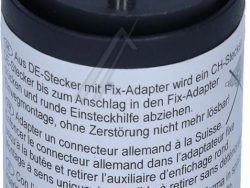 1081592404 FIX-ADAPTER DE AUF CH SCHWARZ 230V 3-POLIG