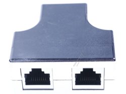 87860 RJ45 SPLITTER /  T-ADAPTER 1 X RJ45 BUCHSE ZU 2 X RJ45 BUCHSE CAT.5E STP