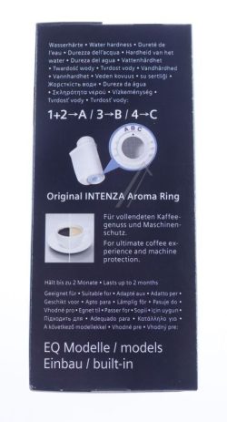 17008381 WATER FILTER BRITA INTENZA WATER FILTER FOR COFFEE MACHINES,  SIEMENS BRANDED CONTENTS: 1X WATER FILTER