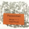 F502630012 FLACHSTECKHÜLSE 6,3MM X 0,8MM 100 STÜCK FÜR 0,5 - 1,5MM² MESSING-VERZINKT