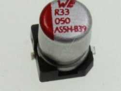 0,33UF-50V 865230640003 SMD-ELKO WE 105° 4X5,5MM