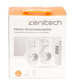 715200 SET BESTEHEND AUS 2 FERNGESTEUERTEN STECKDOSEN MIT FERNBEDIENUNG,  FRANKREICH