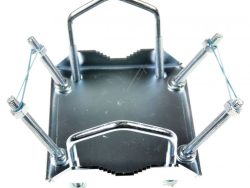 46011 KREUZSCHELLE FÜR ROHRE BIS Ø 60MM