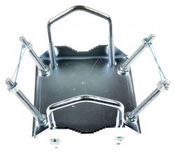 46011 KREUZSCHELLE FÜR ROHRE BIS Ø 60MM