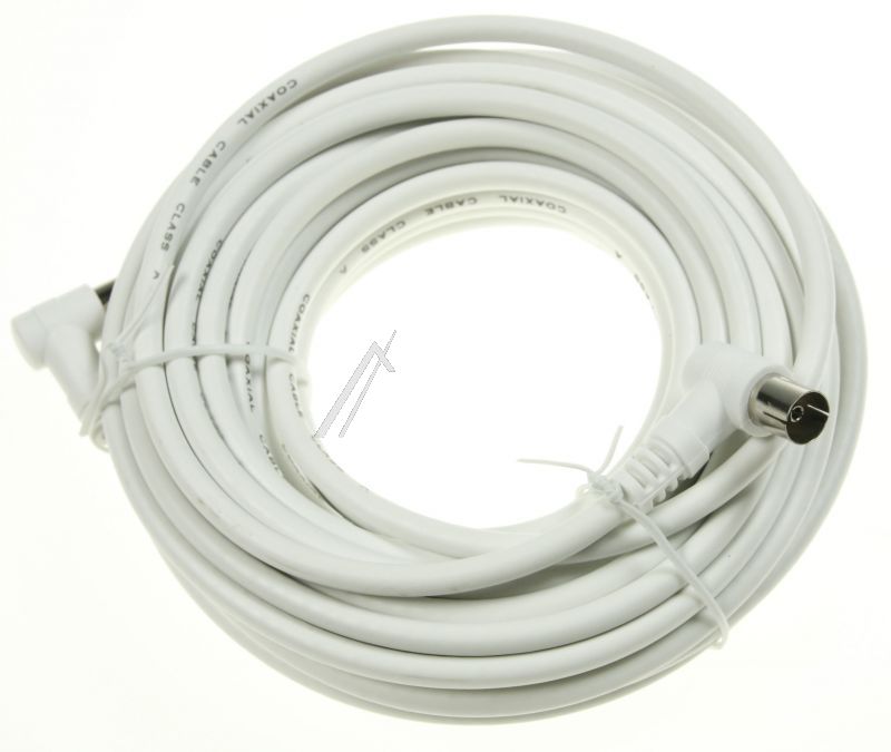 ANTENNENKABEL 10,0M CLASS A WINKEL/ WINKEL WEISS