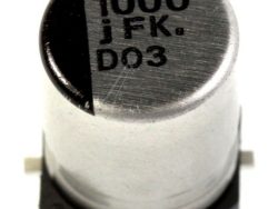 1000UF-6,3V EEEFK0J102AP SMD-ELKO PAN 105° 8,0X10,2MM