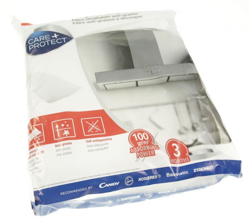 KFU6901 35602040 UNIVERSAL-ANTI-FETT-FILTER 47 X 97 CM,  ZUSCHNEIDBAR