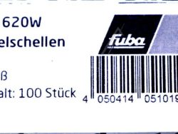 OKC 620W 22505101 100 STCK. NAGELSCHELLE 5-7MM ,20MM NAGEL WEISS
