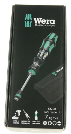 KK 20 TOOL FINDER 1 05051016001 KOMBI MAGAZIN SCHRAUBENDREHER MIT 6 BITS UND VERSENKBARER BAJONETT KLINGE
