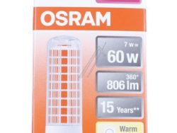 LEDTSLIM60D 7W T SLIM DIM 60 320 ° 7 W/ 2700 K GU10 220-240V