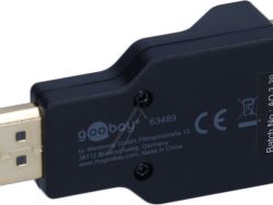 63489 DISPLAYPORT/ VGA ADAPTER 1.1, VERGOLDET