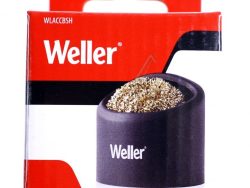 WLACCBSH-02 CLEANER, BRASS WIRE SPONGE, W/ HOLDER