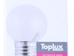 230V-1W E27 TROPFENLAMPE 45X70MM,  2500K 50LM KUNSTSTOFFKOLBEN MATT