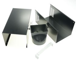 KCF0DBK150 SET UPPER AND LOWER SHAFT IN BLACK